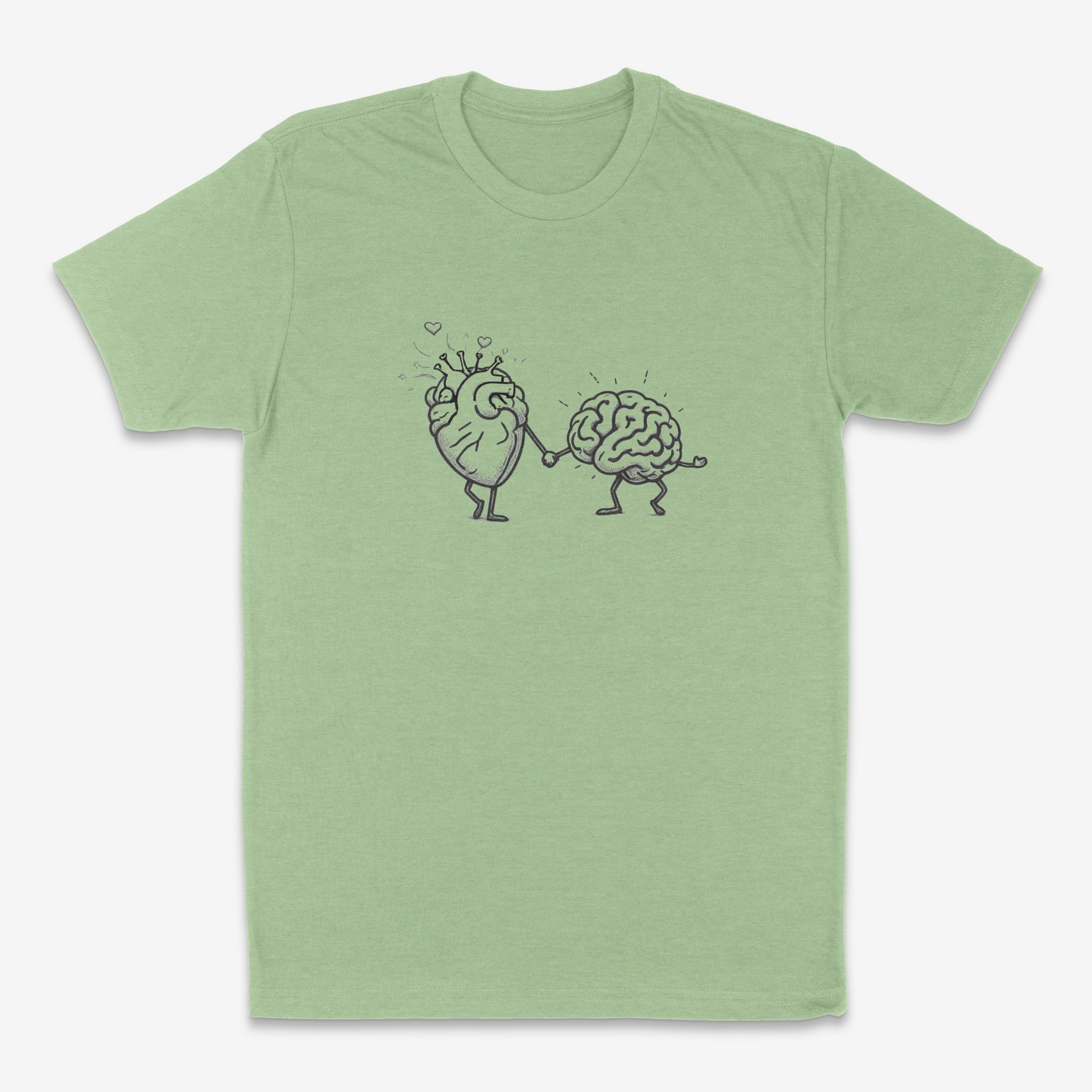 Brain And Heart - Tshirt