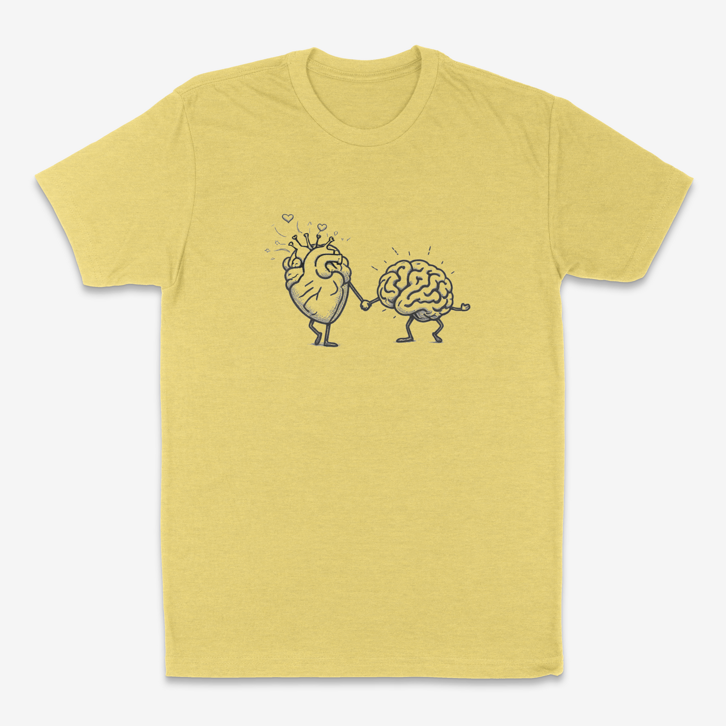 Brain And Heart - Tshirt