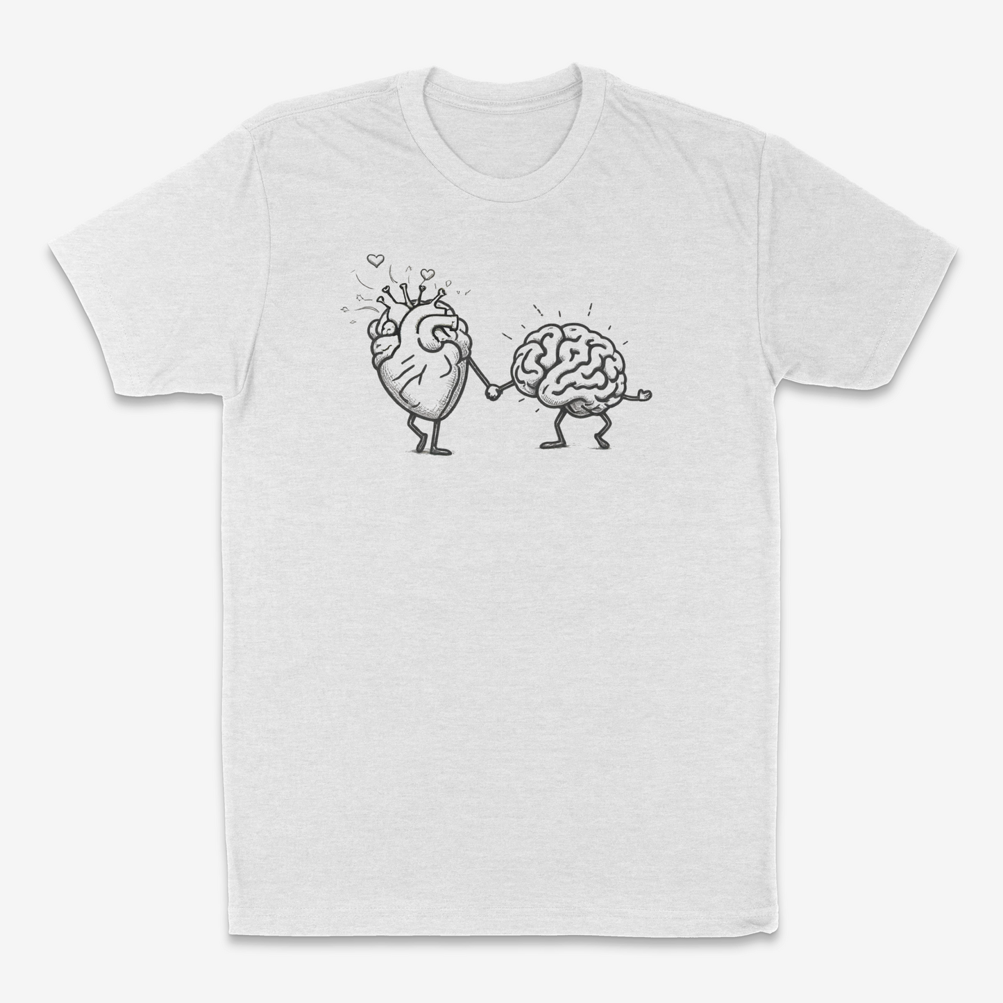 Brain And Heart - Tshirt