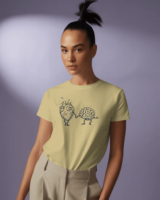 Brain And Heart - Tshirt