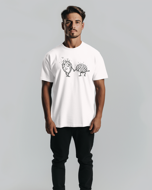 Brain And Heart - Tshirt