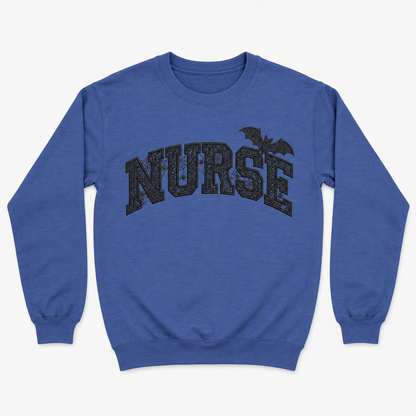 Nurse Halloween Sweatshirt - Royal Blue