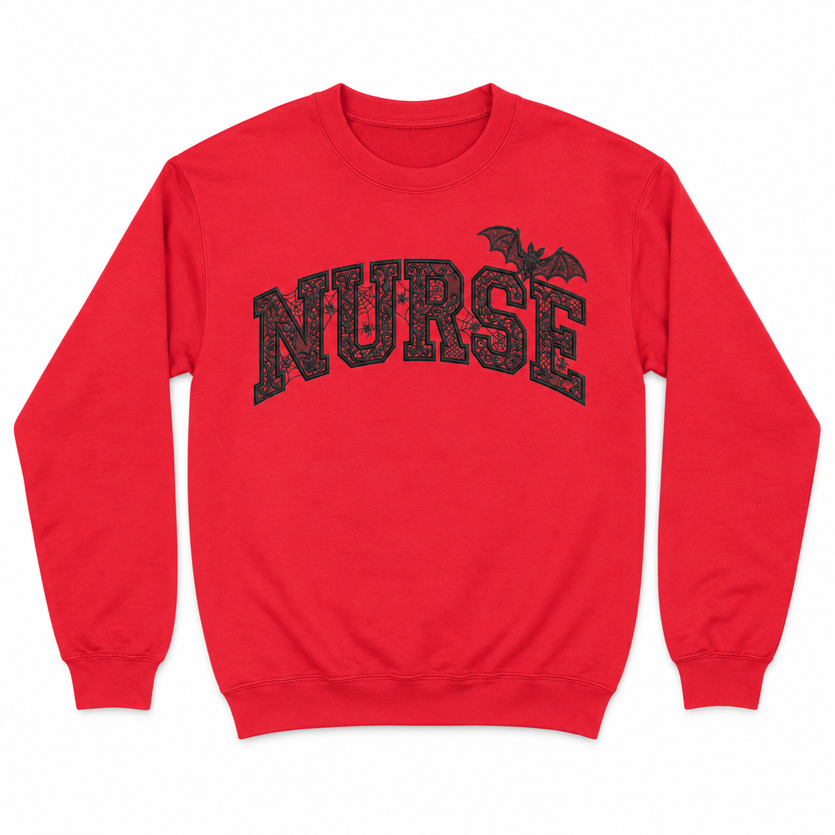 Nurse Halloween Sweatshirt - Red