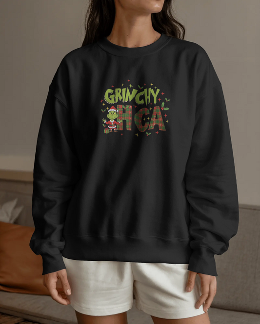Grinchy Healthcare Aide - Sweatshirt